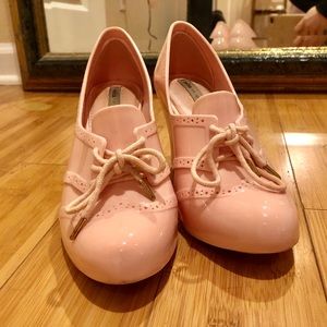 💕Melissa for Alexandre Herchcovitch Pink Booties